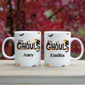 ハロウィーングールグラフィカル名マグカップfor Friends コーヒーマグカップ