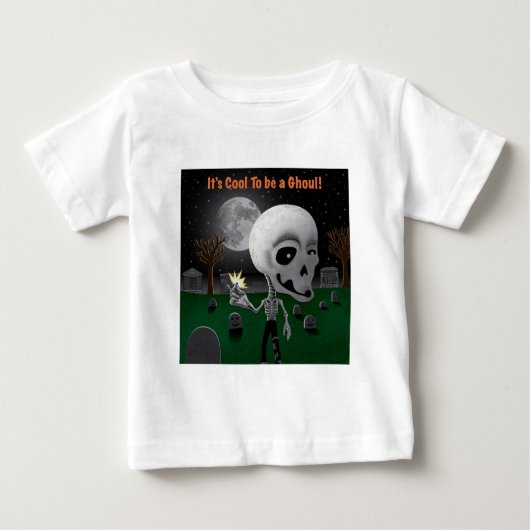 ハロウィーングールシャツ ベビーTシャツ (正面)