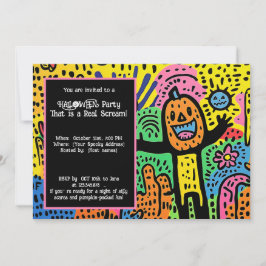 ハロウィーングールドゥードルバガンザ 招待状