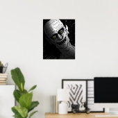 ハロウィーングールポスター ポスター (ホームオフィス)