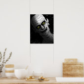 ハロウィーングールポスター ポスター (キッチン)