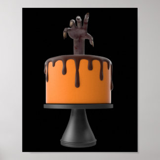 ハロウィーンケーキ ポスター