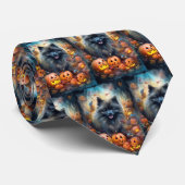 ハロウィーンケースホンドカボチャ怖い ネクタイ (ロール)