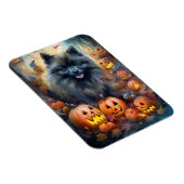 ハロウィーンケースホンドカボチャ怖い マグネット (右側)