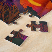 ハロウィーンケーンコルソヴァンパイアパンプキンズ怖い ジグソーパズル (側面)