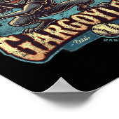 ハロウィーンゲットシルバーグガーゴイルズマイナーリーグベースバ ポスター (角)