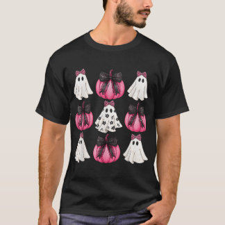 ハロウィーンコケットボウカボチャ幽霊不気味ブー Tシャツ
