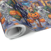 ハロウィーンコスチュームでのケインコルソのトリックまたは治療 ラッピングペーパー (ロールコーナー)