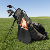 ハロウィーンコスチュームスロスオーバーサイズTシャツ ゴルフタオル (グリーン)