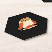 ハロウィーンコスチュームスロスオーバーサイズTシャツ ペーパーコースター (アングル)