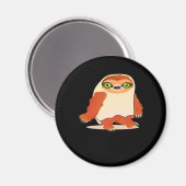 ハロウィーンコスチュームスロスオーバーサイズTシャツ マグネット (正面/裏面)