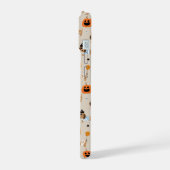 ハロウィーンコスチュームパターンのダックスフント iPhone 15ケース (左側面)