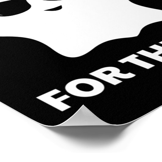 ハロウィーンコスチュームボスビールのためにここにいる ポスター (角)