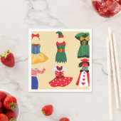 ハロウィーンコスチューム紙ナプキン スタンダードカクテルナプキン (インサイチュ)