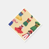 ハロウィーンコスチューム紙ナプキン スタンダードカクテルナプキン (角)