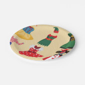 ハロウィーンコスチューム紙プレート ペーパープレート (アングル)