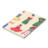 ハロウィーンコスチューム ノートパッド (回転)