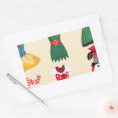 ハロウィーンコスチューム 長方形シール (封筒)