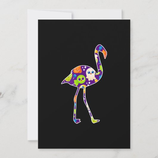 ハロウィーンコスチュームFlamingo幽霊キャンディギフト セーブザデート (正面)