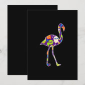ハロウィーンコスチュームFlamingo幽霊キャンディギフト セーブザデート (正面/裏面)