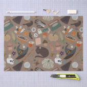 ハロウィーンコテージコア 薄葉紙 (クラフト)