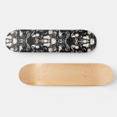 ハロウィーンコラージュスケッチ スケートボード (横)