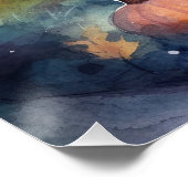 ハロウィーンコルギとカボチャ怖い ポスター (コーナー)