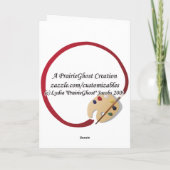 ハロウィーンコルギカード カード (裏面)