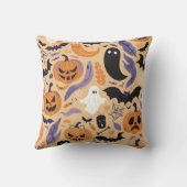 ハロウィーンコレクション – スポックアップ – 装飾用クッション クッション (裏面)