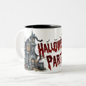 🎃ハロウィーンコンボマグカップでサイプをスプック ツートーンマグカップ (正面左)