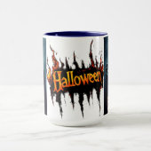 ハロウィーンコンボマグカップ！👻☕#HalloweenMug #CreepyCuteC マグカップ (中央)