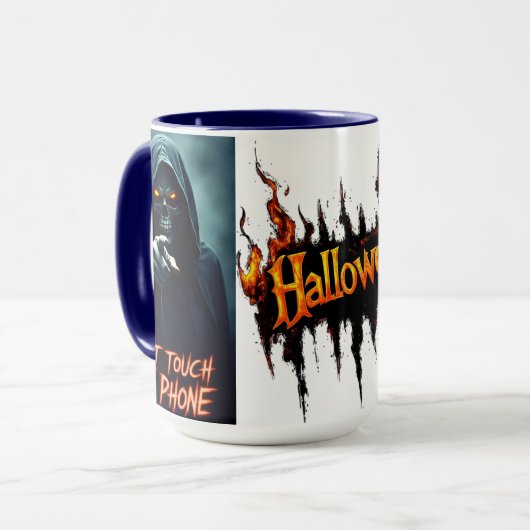 ハロウィーンコンボマグカップ！👻☕#HalloweenMug #CreepyCuteC マグカップ (正面左)
