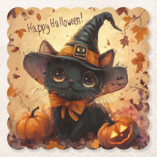 ハロウィーンコースター ペーパーコースター