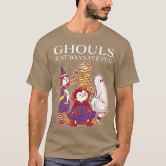 ハロウィーンコーディネートGhouls Wannaおもしろい277 Tシャツ