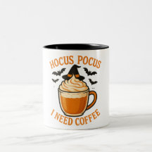 ハロウィーンコーヒーイラストレーション