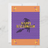 ハロウィーンコーヒーギフトカードホルダー 案内状 (裏面)