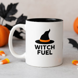 ハロウィーンコーヒーマグ – コーヒー愛好家のためのおもしろマグカップ ツートーンマグカップ