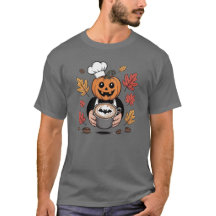 ハロウィーンコーヒー好きTシャツ