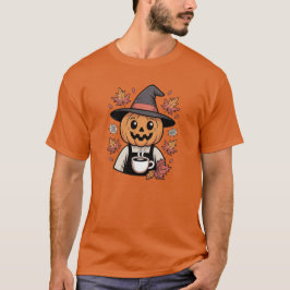 ハロウィーンコーヒー好きTシャツ Tシャツ