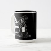 ハロウィーンコーヒー ツートーンマグカップ (正面左)