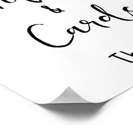 ハロウィーンゴシックのギフトとカー結婚ドのサイン ポスター (角)