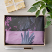 ハロウィーンゴシックのスケルトンRaven Decopage 薄葉紙 (ギフト)