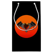 ハロウィーンゴシックオレンジハート&こうもりウィング抱き枕 スモールペーパーバッグ (裏面)