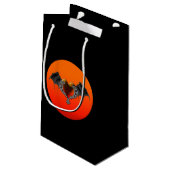 ハロウィーンゴシックオレンジハート&こうもりウィング抱き枕 スモールペーパーバッグ (裏面アングル)