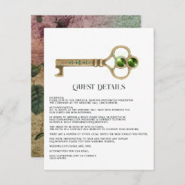 ハロウィーンゴシックゲスト詳細 エンクロージャーカード