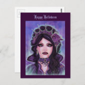 ハロウィーンゴシックバビクトリアンンパイアバイレニー・ラヴォワ ポストカード (正面/裏面)