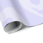 ハロウィーンゴシックバレンタイン怖いハート紫 ラッピングペーパー (ロールコーナー)