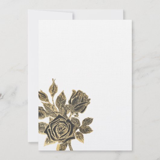 ハロウィーンゴシックリハーサルディナー招待状 招待状 (裏面)