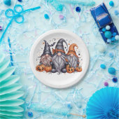 ハロウィーンゴックス ペーパープレート (パーティー)