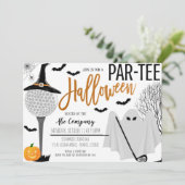 ハロウィーンゴルフパーティの招待状 招待状 (スタンド正面)